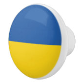Flagge der Ukraine Keramikknauf (Rechts)