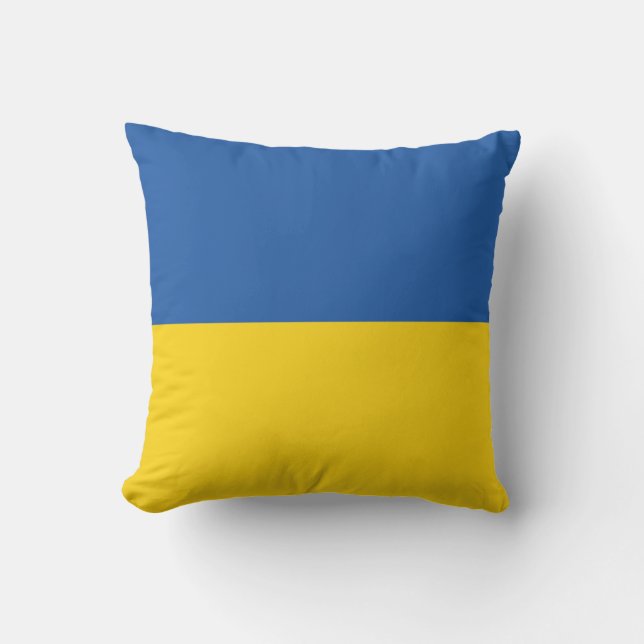 Flagge der Ukraine Kissen (Vorderseite)