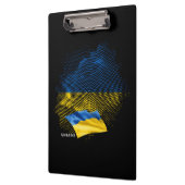 Flagge der Ukraine Klemmbrett (Links)