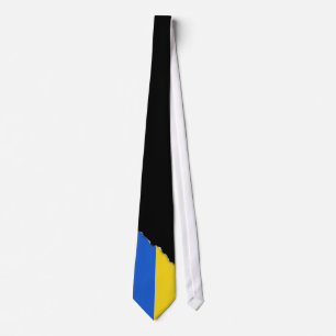 Flagge der Ukraine Krawatte