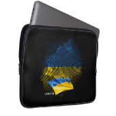 Flagge der Ukraine Laptopschutzhülle (Vorne Rechts)