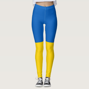 Flagge der Ukraine Leggings