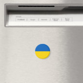 Flagge der Ukraine Magnet (In Situ (Geschirrspüler))