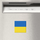 Flagge der Ukraine Magnet (In Situ (Geschirrspüler))