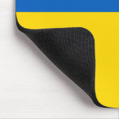 Flagge der Ukraine Mousepad (Ecke)
