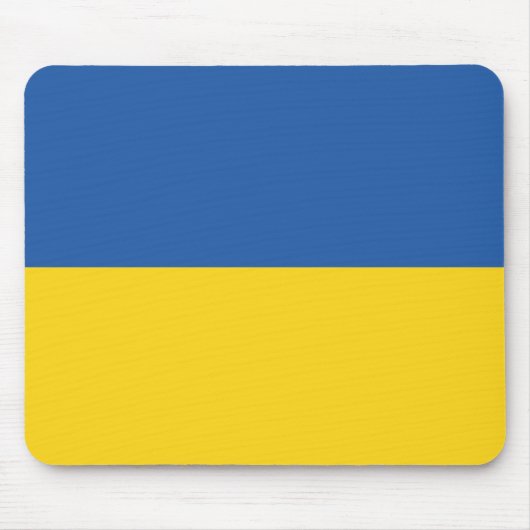 Flagge der Ukraine Mousepad (Vorne)