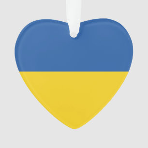 Flagge der Ukraine Ornament