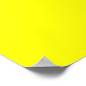 Flagge der Ukraine Poster (Ecke)