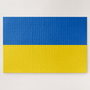 Flagge der Ukraine Puzzle