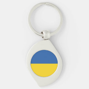 Flagge der Ukraine Schlüsselanhänger