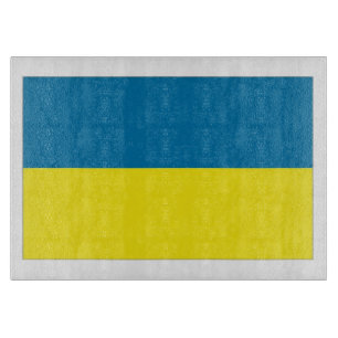 Flagge der Ukraine Schneidebrett