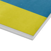 Flagge der Ukraine Schneidebrett (Ecke)