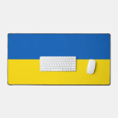 Flagge der Ukraine Schreibtischunterlage (Tastatur & Maus)
