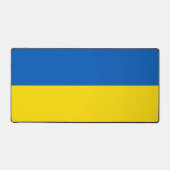 Flagge der Ukraine Schreibtischunterlage (Vorderseite)