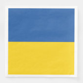 Flagge der Ukraine Serviette (Vorderseite)