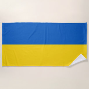 Flagge der Ukraine Strandtuch