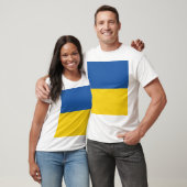 Flagge der Ukraine T-Shirt (Unisex)