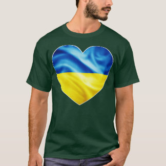 Flagge der Ukraine T-Shirt