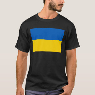 Flagge der Ukraine T-Shirt