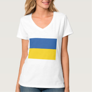 Flagge der Ukraine T-Shirt
