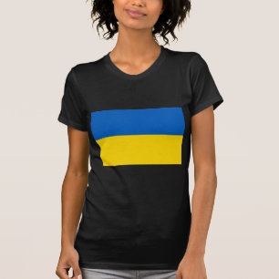 Flagge der Ukraine T-Shirt