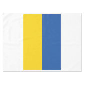 Flagge der Ukraine Tischdecke (Vorderseite (Horizontal))