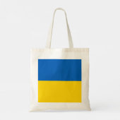 Flagge der Ukraine Tragetasche (Rückseite)