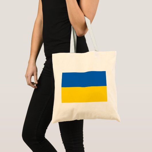Flagge der Ukraine Tragetasche (Vorderseite (Produkt))