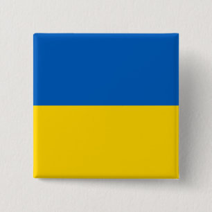 Flagge der Ukraine (Ukrainisch) Button
