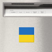 Flagge der Ukraine (Ukrainisch) Magnet (In Situ (Geschirrspüler))
