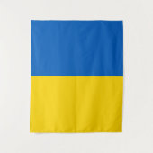 Flagge der Ukraine Wandteppich (Vorderseite)