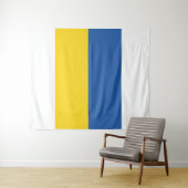 Flagge der Ukraine Wandteppich (Beispiel (Horizontal))