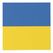 Flagge der Ukraine Würfel (Rechts)