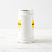 Flagge der Ulster-Bier-Tasse Bierglas (Mittel)