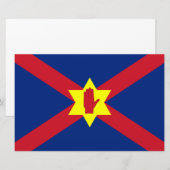 Flagge der Ulster Nation (Nordirland) Briefpapier (Vorne/Hinten)