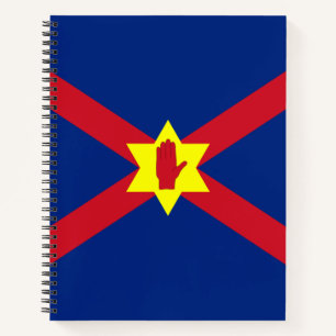 Flagge der Ulster Nation (Nordirland) Notizblock