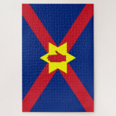 Flagge der Ulster Nation (Nordirland) Puzzle (Vertikal)