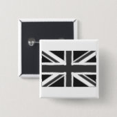 Flagge der Union - Chrome Button (Vorne & Hinten)