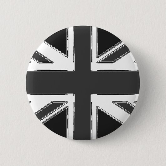 Flagge der Union - Chrome Button (Vorderseite)