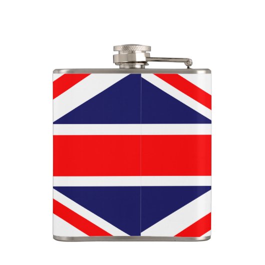 Flagge der Union Flachmann (Rückseite)