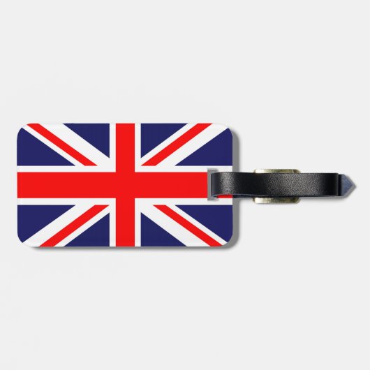 Flagge der Union Gepäckanhänger (Rückseite horizontal)