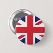 Flagge der Union/Gewerkschaft des Vereinigten Köni Button (Vorne & Hinten)