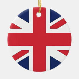 Flagge der Union/Gewerkschaft des Vereinigten Köni Keramik Ornament