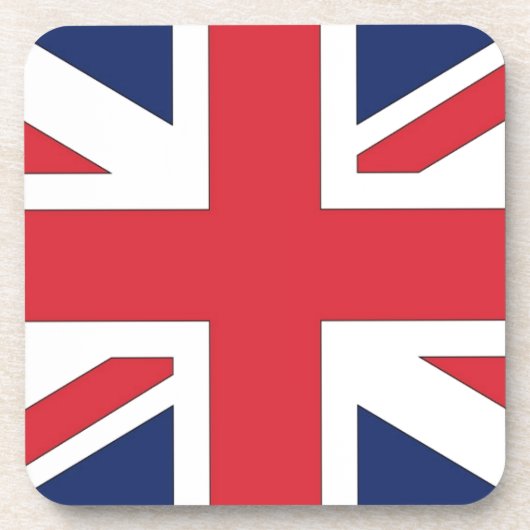 Flagge der Union/Gewerkschaft des Vereinigten Köni Untersetzer (Vorderseite)