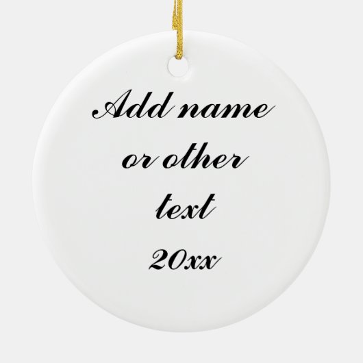 Flagge der Union Jack British England Keramik Ornament (Hinten)