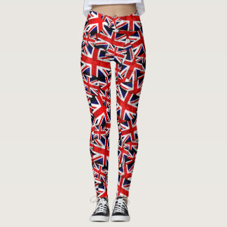 Flagge der Union Jack British England Leggings