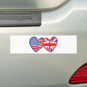 Flagge der Union Jack Flat USA Autoaufkleber (Auf Auto)
