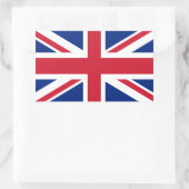 Flagge der Union Jack im Vereinigten Königreich -  Rechteckiger Aufkleber (Tasche)
