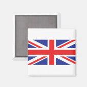 Flagge der Union Jack UK Magnet (Vorderseite/Rückseite)