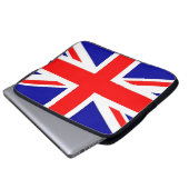 Flagge der Union Laptopschutzhülle (Vorne Knopf)